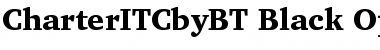 Download ITC Charter Black Font Title Preview