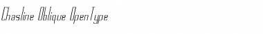 Download Chasline Oblique Font Title Preview