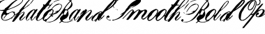 Download ChatoBand Smooth Bold Font Title Preview