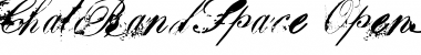Download ChatoBand Space Regular Font Title Preview