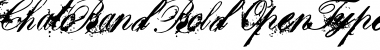 Download ChatoBand Bold Font Title Preview