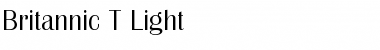 Download Britannic T Regular Font Title Preview