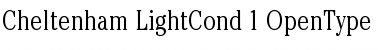 Download ITC Cheltenham Light Condensed Font Title Preview