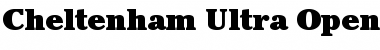Download ITC Cheltenham Ultra Font Title Preview