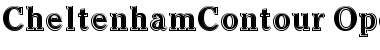 Download Cheltenham Contour Font Title Preview