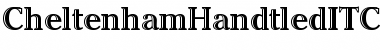 Download Cheltenham Handtled ITC Std Regular Font Title Preview