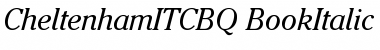 Download Cheltenham ITC BQ Regular Font Title Preview