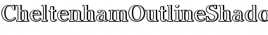 Download Cheltenham OutlineShadow Font Title Preview