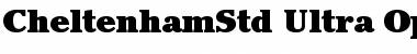 Download ITC Cheltenham Std Ultra Font Title Preview
