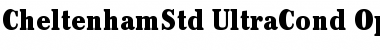 Download ITC Cheltenham Std Ultra Condensed Font Title Preview