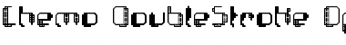 Download Chemo DoubleStroke Font Title Preview