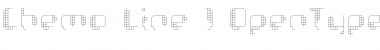 Download Chemo Line Font Title Preview