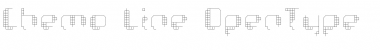 Download Chemo Line Font Title Preview