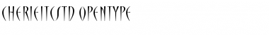 Download Cherie ITC Std Regular Font Title Preview
