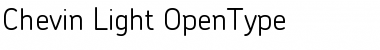 Download Chevin Light Font Title Preview