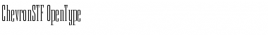 Download Chevron STF Regular Font Title Preview