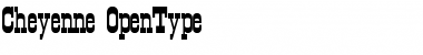 Download Cheyenne Regular Font Title Preview