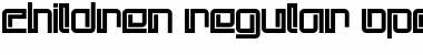 Download Children-Regular Regular Font Title Preview