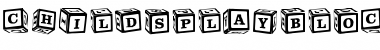 Download ChildsPlay Blocks Font Title Preview