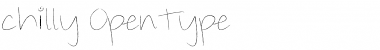 Download chilly Regular Font Title Preview