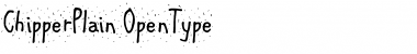 Download Chipper Plain Font Title Preview