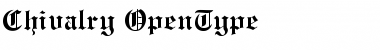 Download Chivalry Regular Font Title Preview