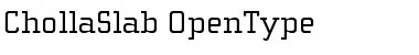 Download ChollaSlab Roman Font Title Preview