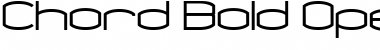 Download Chord Bold Font Title Preview