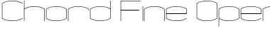 Download Chord Fine Font Title Preview