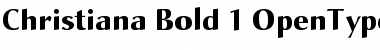 Download Christiana Bold Font Title Preview