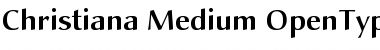 Download Christiana Medium Font Title Preview