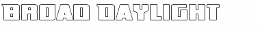 Download Broad Daylight Regular Font Title Preview