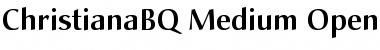 Download Christiana BQ Regular Font Title Preview