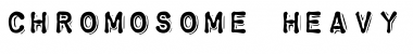 Download Chromosome Heavy Font Title Preview