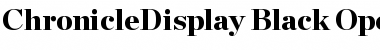 Download Chronicle Display Black Font Title Preview
