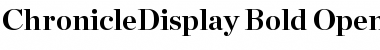 Download Chronicle Display Bold Font Title Preview