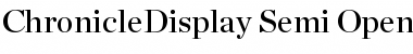Download Chronicle Display Semibold Font Title Preview