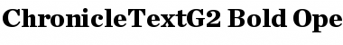 Download Chronicle Text G2 Bold Font Title Preview