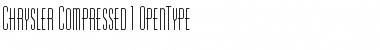 Download Chrysler-Compressed Regular Font Title Preview
