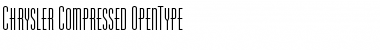 Download Chrysler-Compressed Regular Font Title Preview