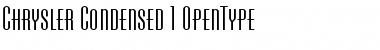 Download Chrysler-Condensed Regular Font Title Preview