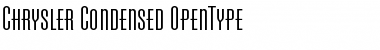 Download Chrysler-Condensed Regular Font Title Preview