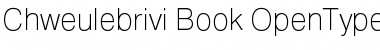 Download Chweulebrivi Regular Font Title Preview