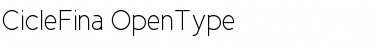 Download Cicle Fina Font Title Preview
