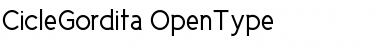 Download Cicle Gordita Font Title Preview