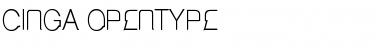 Download Cinga Regular Font Title Preview