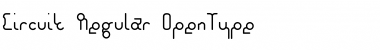 Download Circuit Regular Font Title Preview