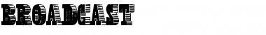 Download Broadcast Regular Font Title Preview