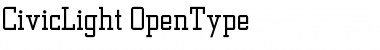 Download Civic Light Font Title Preview