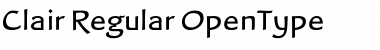 Download Clair Regular Font Title Preview